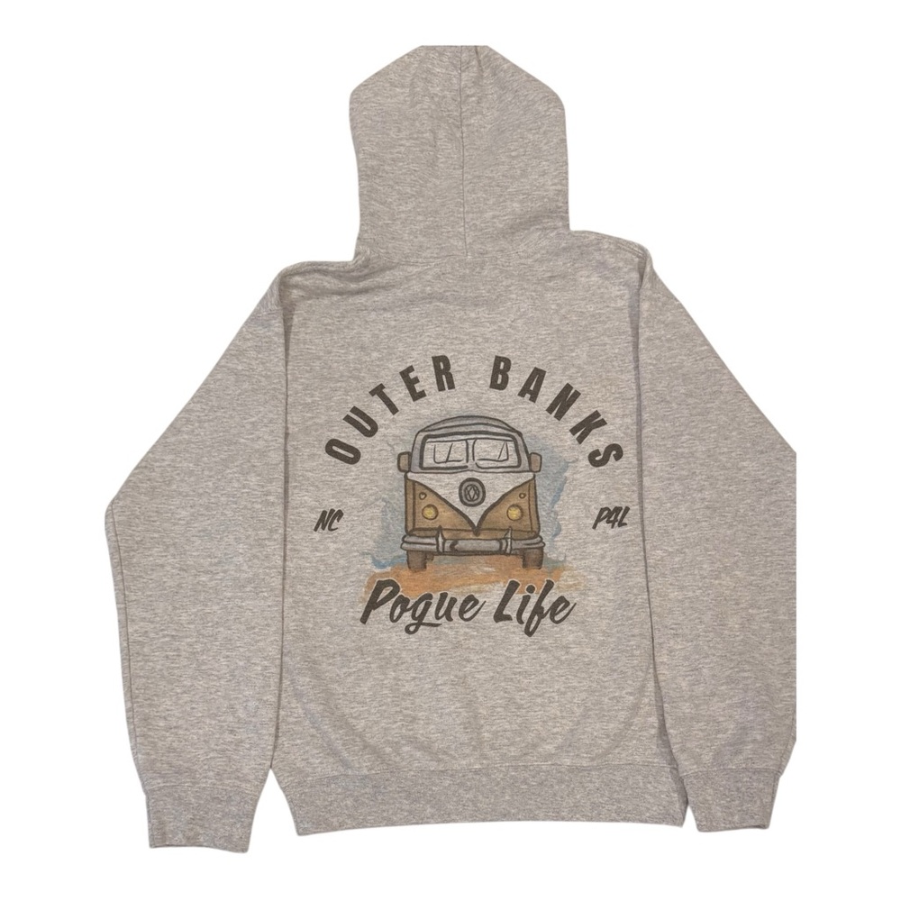 Women’s Gray Hoodie -Outer Banks Logo Size S